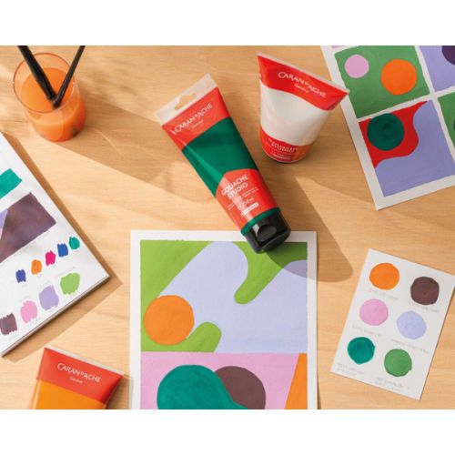 Gouache studio Caran d’Ache tube 250 ml ou 450ml