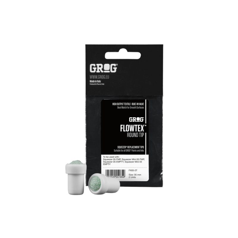 Lot de 2 pointes de rechange 5mm pour marqueur Squeezer 5 FMP Grog 