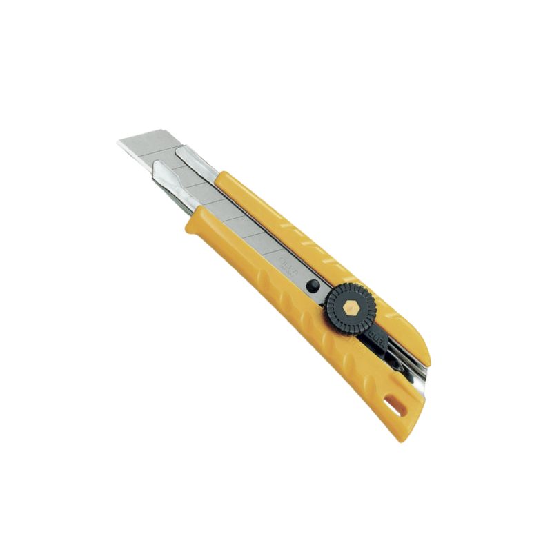 Cutter robuste 18 mm pour usage intensif OLFA L1 - 100% recyclé