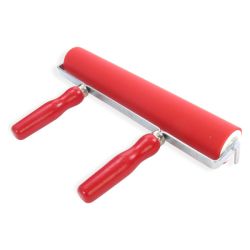 Rouleau encreur - Double manche bois - Abig