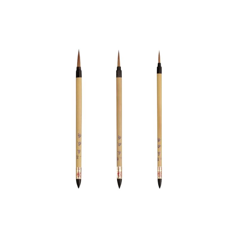 Pinceaux Chinois pour calligraphie - Série 1000 - Poils de Belette