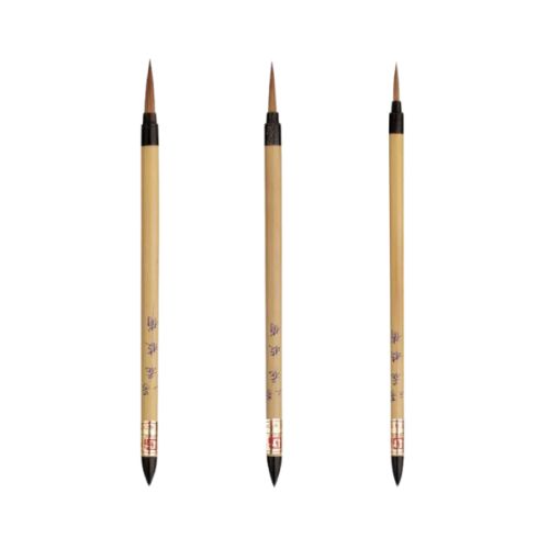 Pinceaux Chinois pour calligraphie - Série 1000 - Poils de Belette