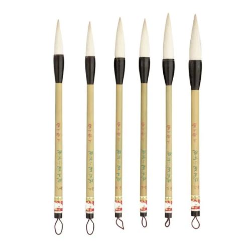 Pinceaux Chinois pour calligraphie - Série 1010 - Poils de chèvre parfaits pour les traits fluides et les lavis Pinceaux Chinois pour calligraphie - Série 1010 - Poils de chèvre parfaits pour les traits fluides et les lavis