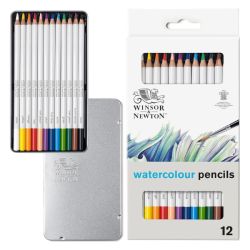 Boîte de 12 crayons de couleur aquarellables - Winsor & Newton