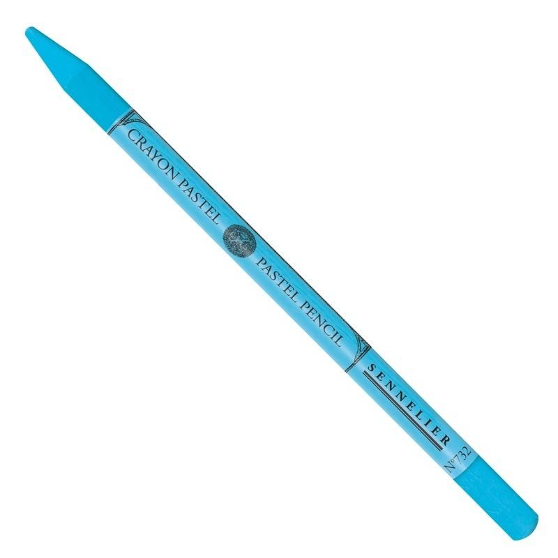 Crayons pastel Sennelier bleu