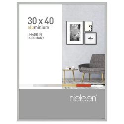 Cadre aluminium Nielsen Pixel Argent mat