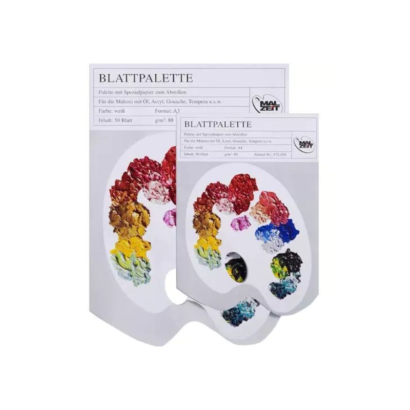 Palette papier - 50 feuilles détachables