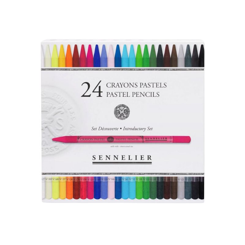 Set de 24 crayons pastel Sennelier