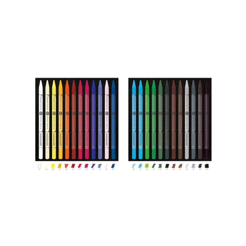 Set Sennelier de 24 crayons pastel demi-durs