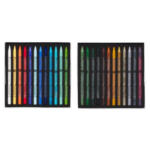 Coffret Sennelier de 24 crayons pastel sans bois - Sélection