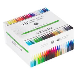 Set de 48 crayons pastel Sennelier sans bois demi-durs - Kit découverte