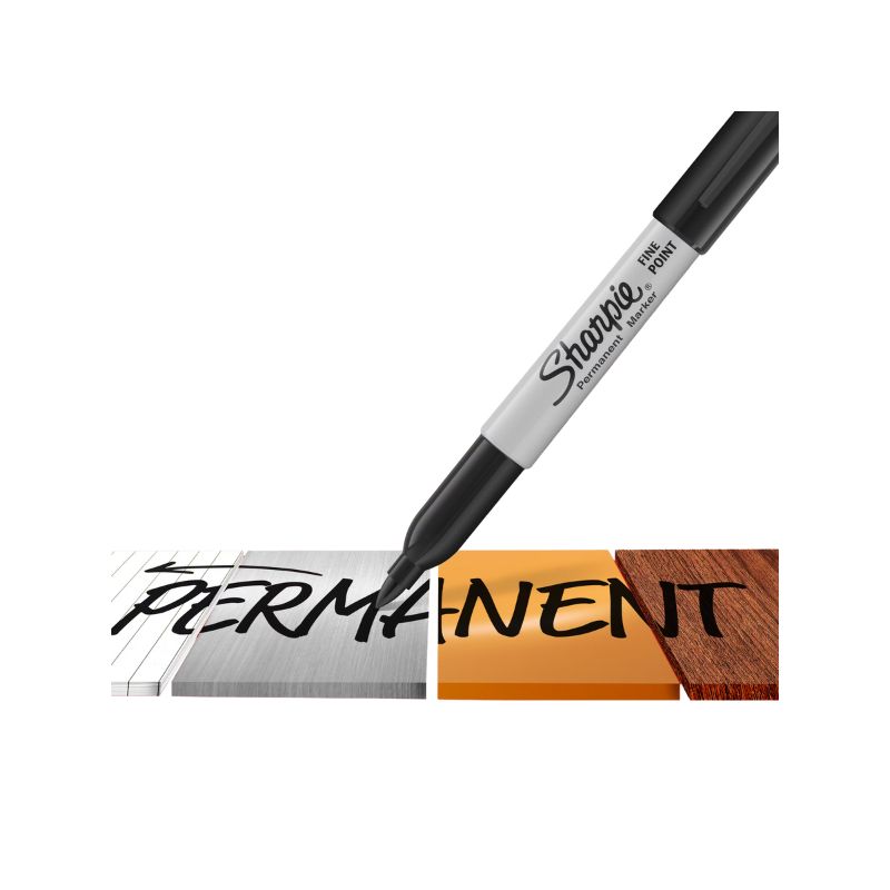 Lot de 12 feutres permanents Sharpie - Pointe fine