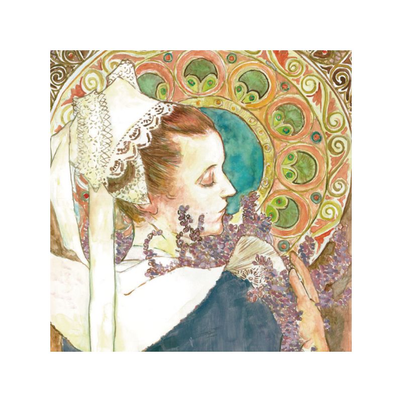 Aquarelle japonaise Gansai Tambi - Coffret en bois 18 couleurs aquarelle Kuretake