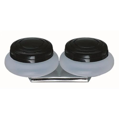 Godets double en plastique - diamètre 5.5 cm Godets double en plastique - diamètre 5.5 cm