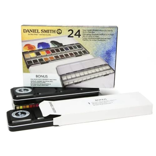 Aquarelle Extra fine Daniel Smith - set de 24 demi-godets