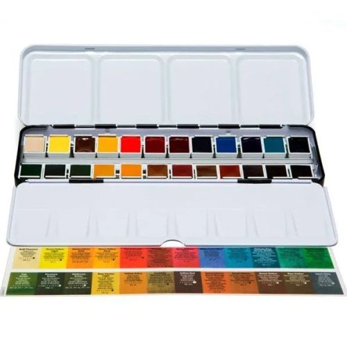 Set aquarelle Extra fine Daniel Smith - 24 demi-godets