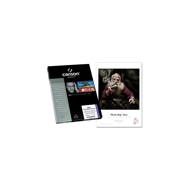 Canson Infinity Rag Duo 220gr/m², papier impression et photo