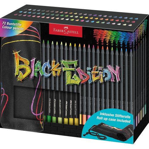 Trousse de 72 crayons de couleur Black Edition - Faber-castell Trousse de 72 crayons de couleur Black Edition - Faber-castell