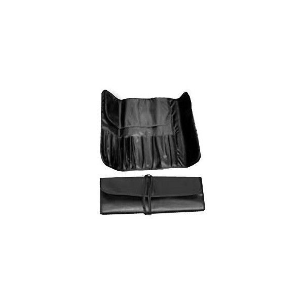 Trousse souple noire de rangement pour pinceaux - Creastore