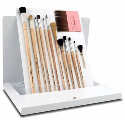 Kit dorure, valise de brosses et pinceaux à dorer Leonard