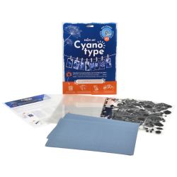 Kit Cyanotype - 10 feuilles + kit impression photos et motifs - Enjoy Art