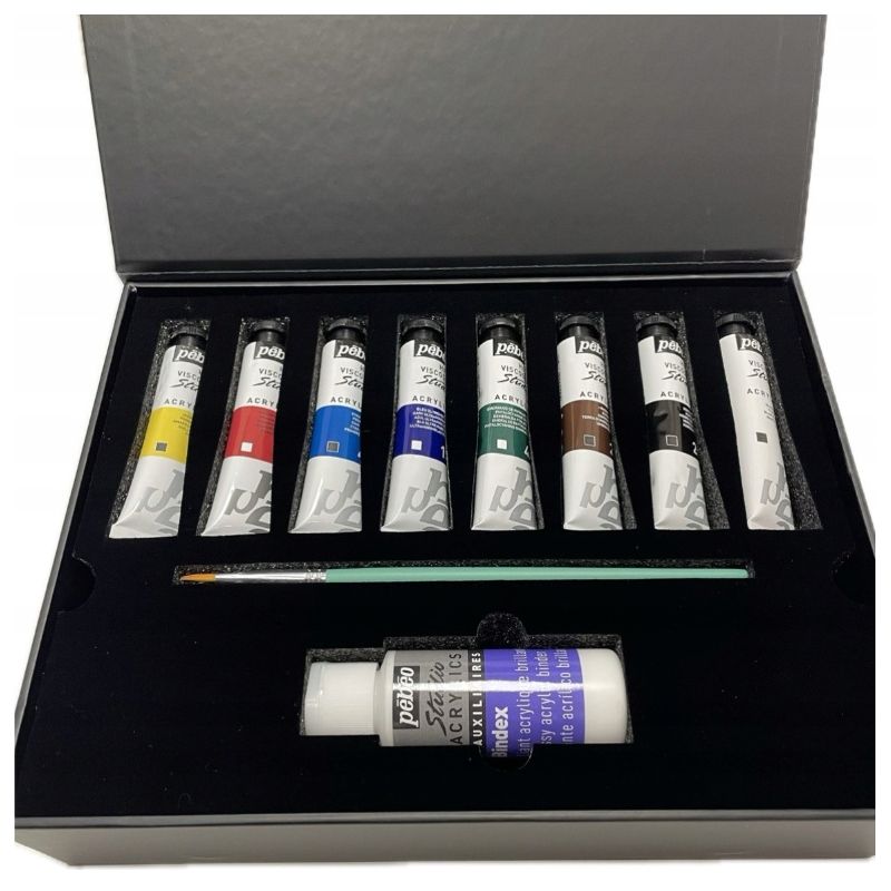 Coffret peinture acrylique Pébéo - Essentiel Studio Acrylics