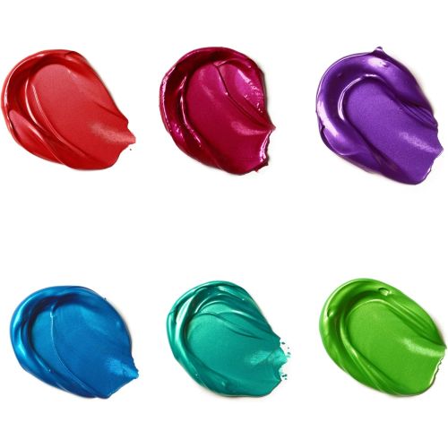 Nuancier set 6 acryliques métalliques Liquitex Basics