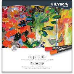 Boite de 24 ou 48 pastels à l'huile Lyra