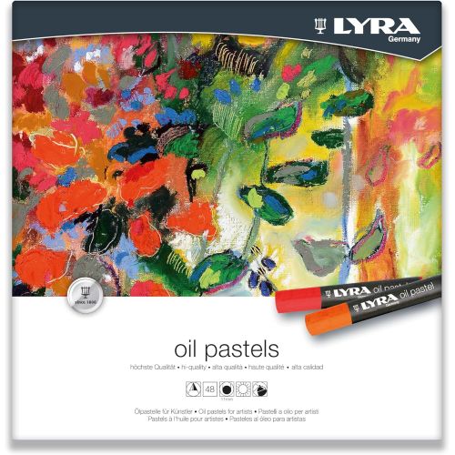 Boite de 24 ou 48 pastels à l'huile Lyra Boite de 24 ou 48 pastels à l'huile Lyra