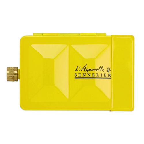 Aquarelle pigments purs extra-fine Sennelier - Boîte métal émaillé + réserve d’eau Aquarelle pigments purs extra-fine Sennelier - Boîte métal émaillé + réserve d’eau