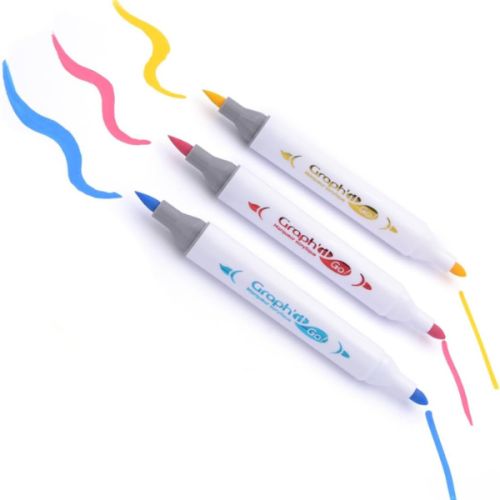 Marqueur acrylique Graph’It Go double pointe 