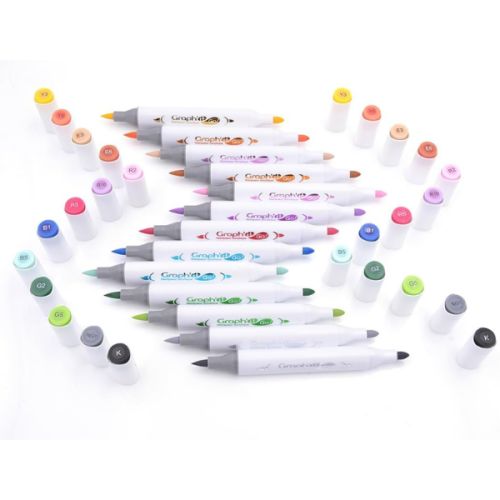 Feutre peinture acrylique Graph’It Go double pointe 