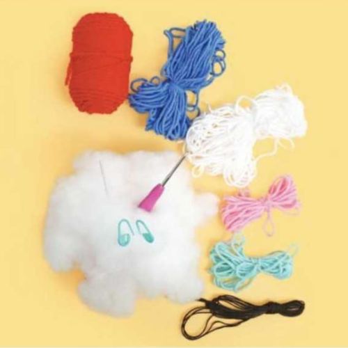 Kit crochet mini Amigurumi - Chizu le crabe - Graine créative