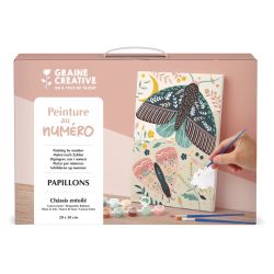 Peinture au numéro - 20x30 - Papillon - Graine Creative