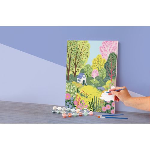 Peinture au numéro campagne et Havre de paix - Graine Creative