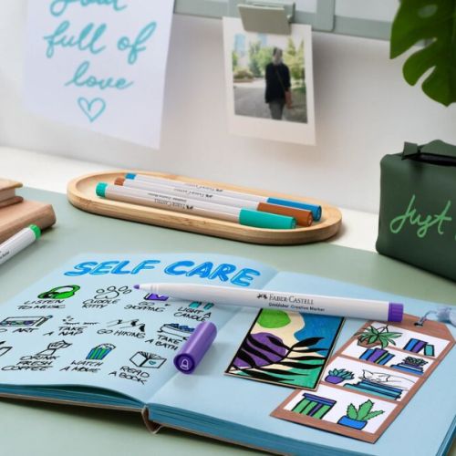 Marqueur indélébile Goldfaber multi-surfaces - Pointe ronde 1.5mm - Faber-Castell