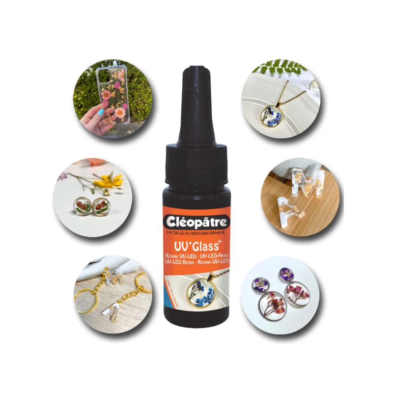 Résine Cléopâtre UV-LED UV'Glass