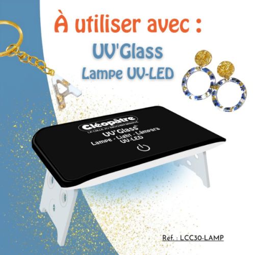 Résine UV-LED UV'Glass - Cléopâtre