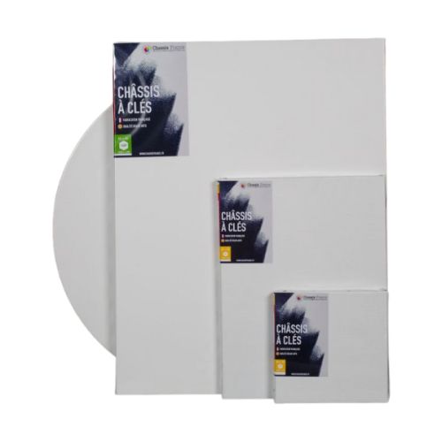 Châssis entoilés 100% Lin enduction cérusée - Châssis France