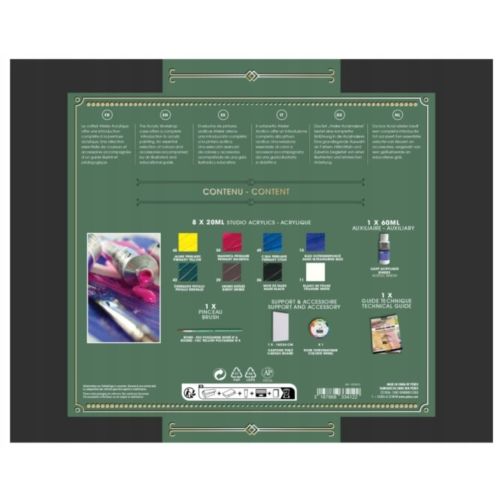 Coffret essentielStudio Acrylics - Pébéo