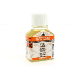 Vernis Dammar pour la peinture à l'huile