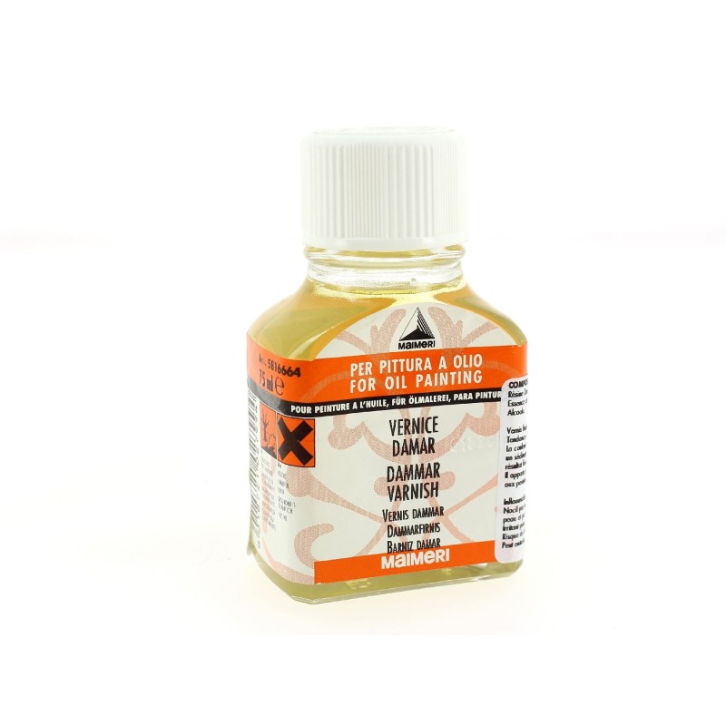 Vernis Dammar pour la peinture à l'huile