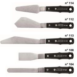 Grands couteaux à peindre