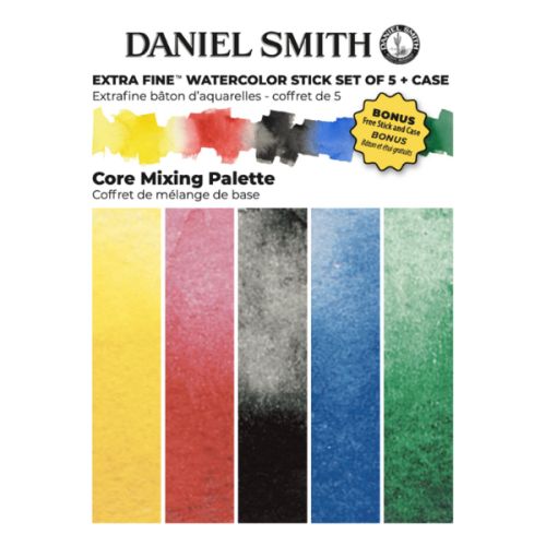 Aquarelle extra-fine Daniel Smith - Set 5 sticks Mélange de base