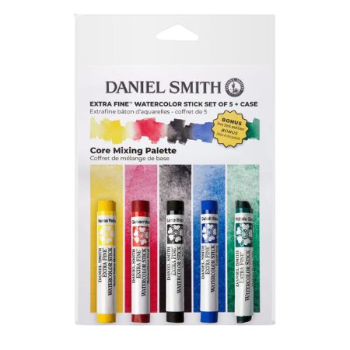 Set 5 sticks d'aquarelle extra-fine Daniel Smith - Mélange de base