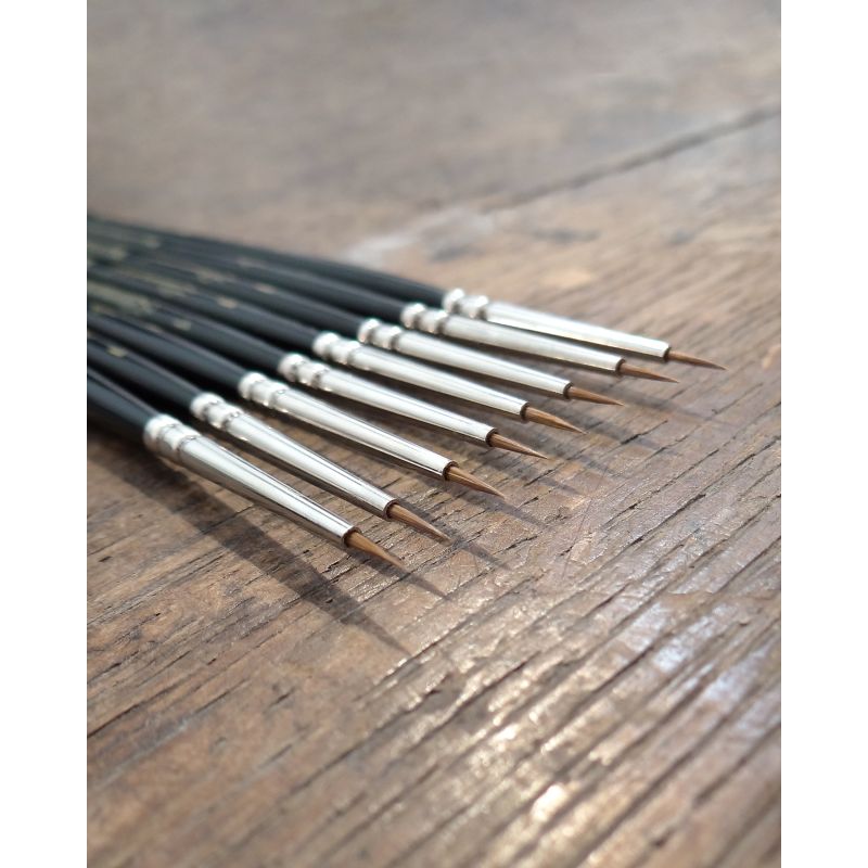 Pinceaux retouche et repique - série 77 - Léonard