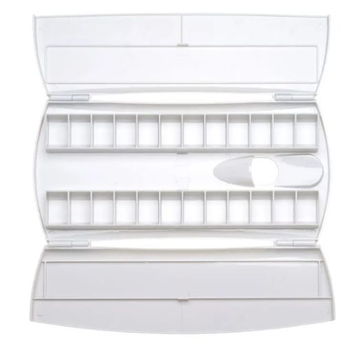 Palette peinture plastique pliable 24 godets