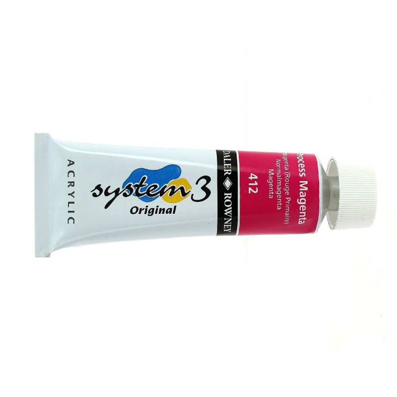 peinture acrylique, Acrylique System 3 acrylique SUPER FINE de Daler Rowney