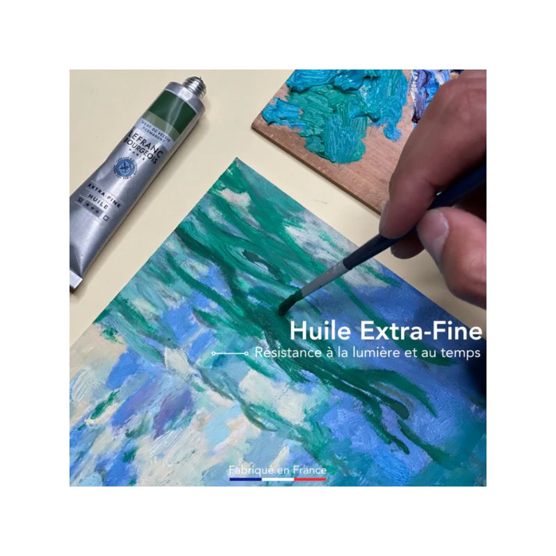Peinture professionnelle Lefranc Bourgeois - huile extra-fine Giverny - 5x20ml