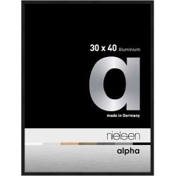 Cadre aluminium Nielsen Alpha - Noir mat